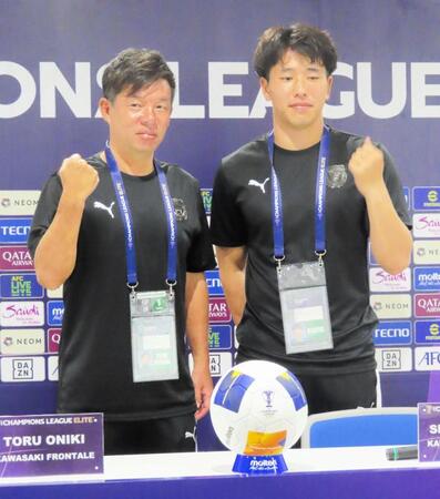 川崎・鬼木監督　ＡＣＬＥで元横浜Ｍマスカット監督と再戦「アグレッシブなサッカーという印象」と攻撃力を警戒