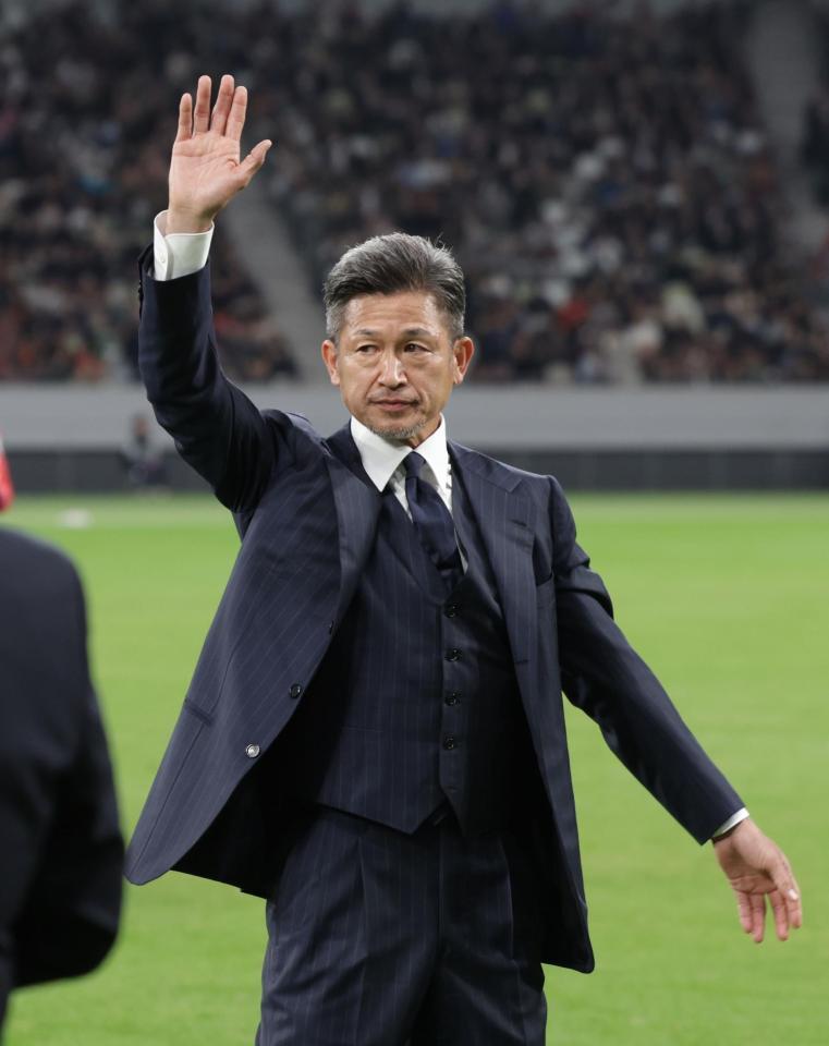 JFL鈴鹿・カズ、2年ぶり国立試合も無念のベンチ外 「11月11日
