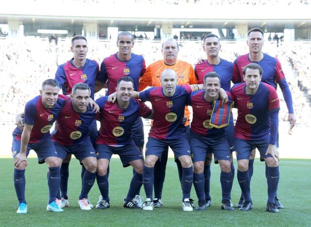 イニエスタの引退試合に4万5725人「一生忘れることはありません