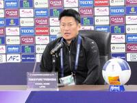 　前日会見に出席した吉田監督