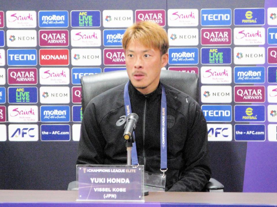 　前日会見に登場したＤＦ本多