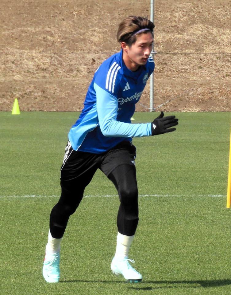 　結婚を表明した町田のＦＷ藤尾翔太