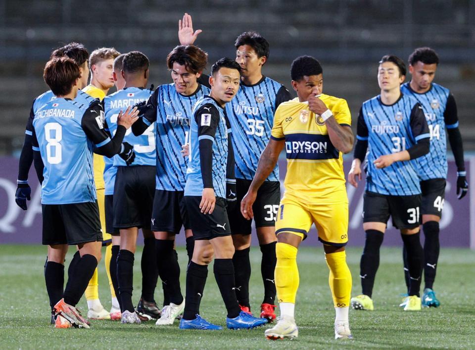 　セントラルコーストに勝利した川崎イレブン