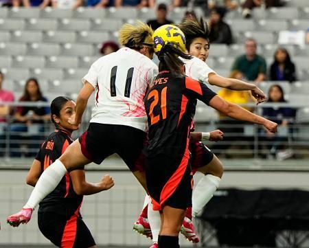 日本、コロンビア下し連勝　サッカー女子国際親善大会