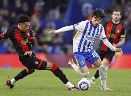 ブライトン・三笘「難しかった」惜しくも４戦連発逃すもリーグ戦３連勝