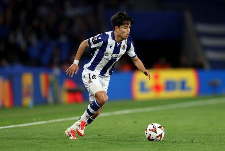 久保建英は終盤までプレー　欧州リーグ、毎熊晟矢フル出場