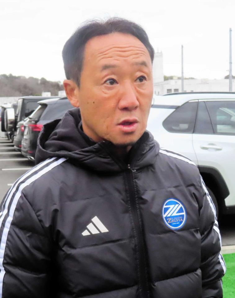 　横浜ＦＣ戦へ意気込みを語った町田・黒田剛監督