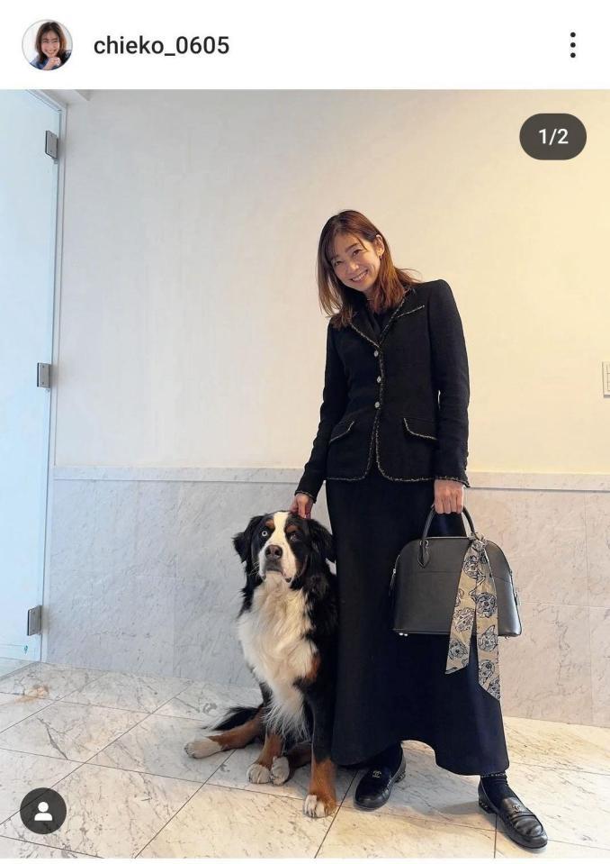 小野千恵子のインスタグラム（＠ｃｈｉｅｋｏ＿０６０５）から