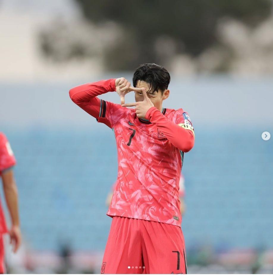 　ソン・フンミンの公式インスタグラム＠ｈｍ＿ｓｏｎ７より