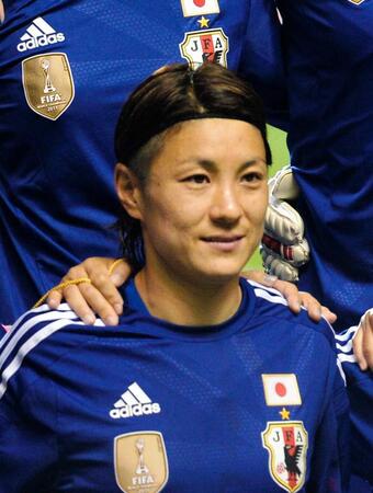 　なでしこジャパン時代の近賀ゆかり