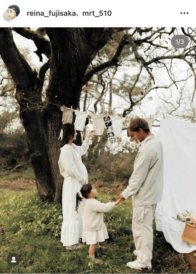 藤阪れいなのインスタグラム＠ｒｅｉｎａ＿ｆｕｊｉｓａｋａ（３月２９日付）より