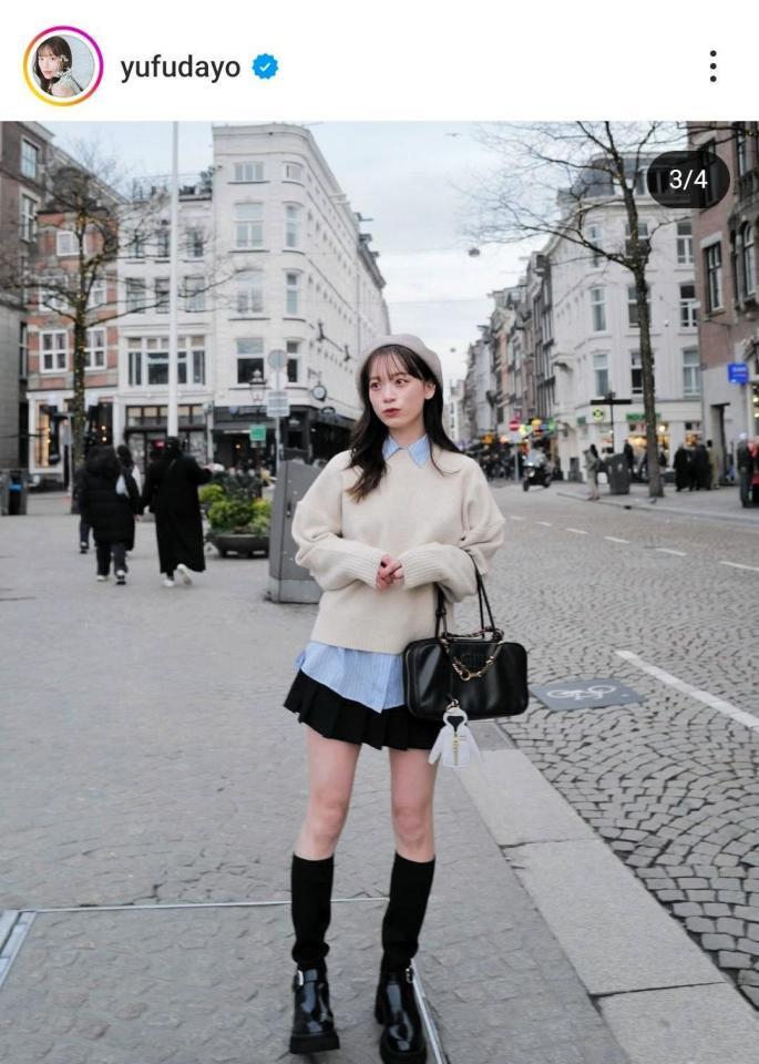 　由布菜月のインスタグラム（＠ｙｕｆｕｄａｙｏ）から