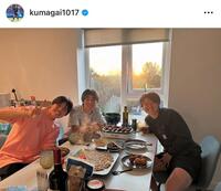 熊谷紗希インスタグラム（ｋｕｍａｇａｉ１０１７）より