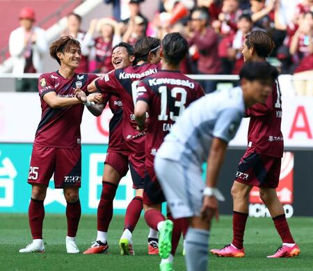 Ｊ１神戸が“川鉄ダービー”制して４連勝　ＦＷ宮代大聖が待望の今季初得点　ＭＦ井手口が貴重な追加点