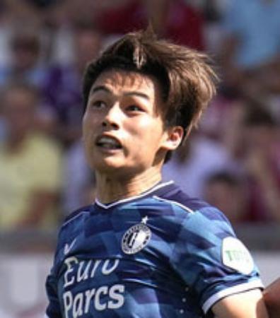 　フェイエノールトの上田綺世＝２０２３年