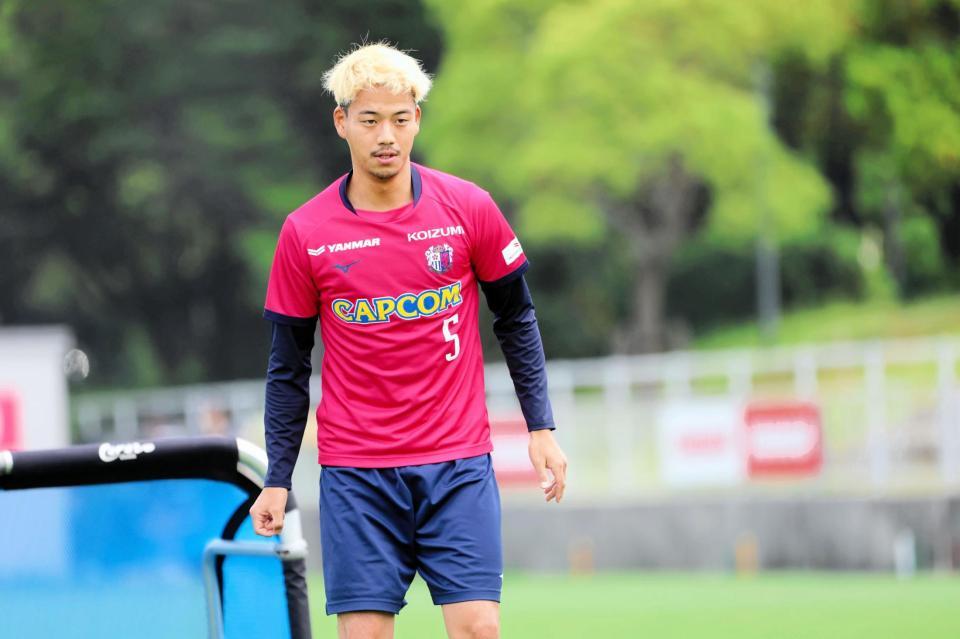 　攻守に奮闘を誓うＭＦ喜田（セレッソ大阪提供）