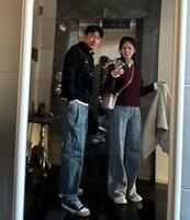 　イ・ヘウォン氏の公式インスタグラム＠ｌｅｅｈｙｅｗｏｎ２００２より　安貞桓とイ・ヘウォン氏は２００１年に結婚