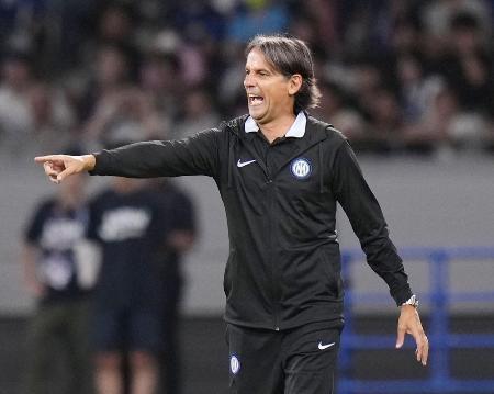 　インザギ監督＝２０２３年、国立競技場