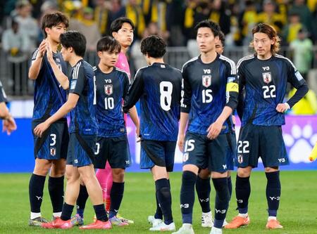 　オーストラリアに敗れた日本代表