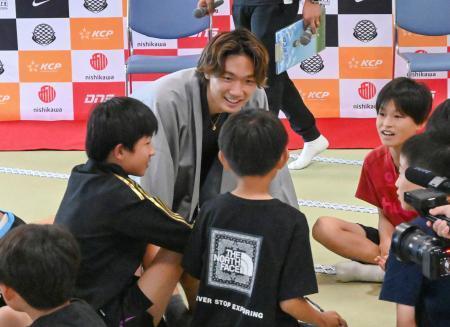 板倉滉「Ｗ杯は常に意識」　サッカー日本代表、イベントで