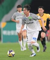 　後半から途中出場した柏・瀬川祐輔（撮影・伊藤笙子）