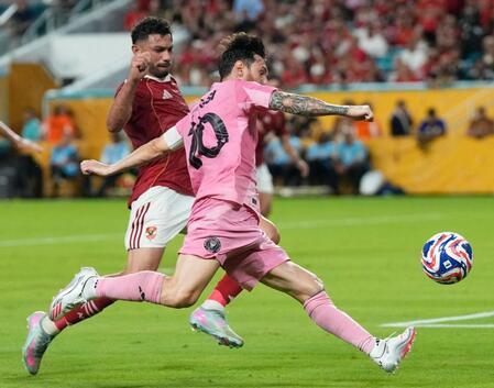 マイアミ・メッシ　主将マーク巻き開幕戦に出場　最多シュートもチームはアルアハリと無得点ドロー