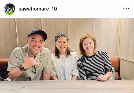 　澤穂希さんのインスタグラム＠ｓａｗａｈｏｍａｒｅ＿１０から