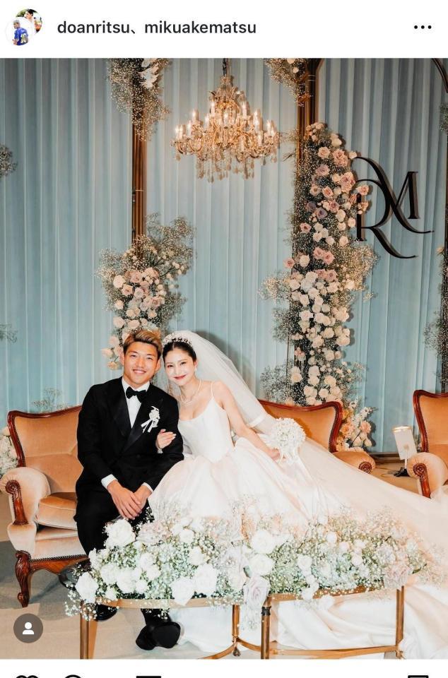 　堂安律のインスタグラム＠ｄｏａｎｒｉｔｓｕより