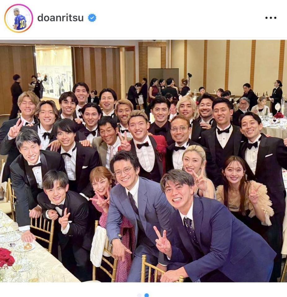 堂安律のインスタグラム＠ｄｏａｎｒｉｔｓｕより