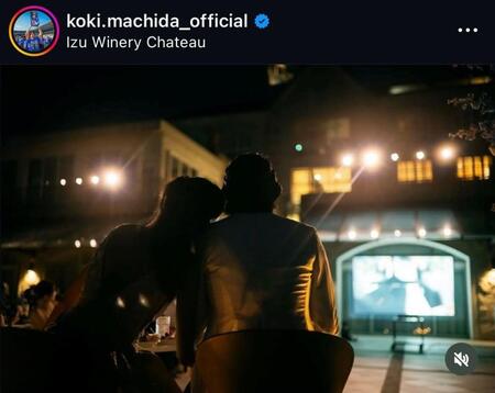 　町田浩樹インスタグラム（ｋｏｋｉ．ｍａｃｈｉｄａ＿ｏｆｆｉｃｉａｌ）より