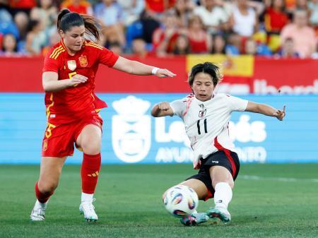 日本、スペインに逆転負け　サッカー女子国際親善試合