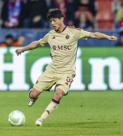 　セルベットの常本佳吾＝昨年３月（共同）