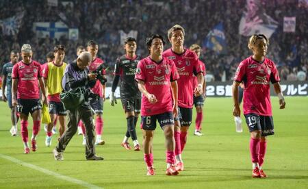 　Ｇ大阪に敗れたＣ大阪イレブン