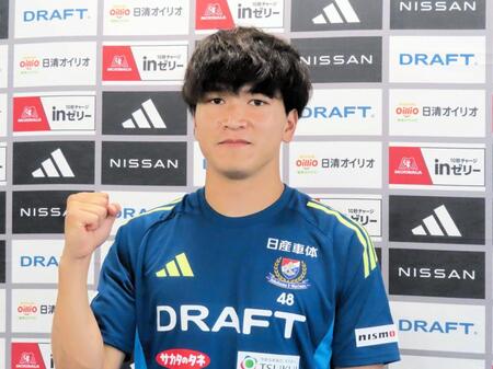 　Ｊ２いわきからＪ１横浜Ｍに新加入したＦＷ谷村海那
