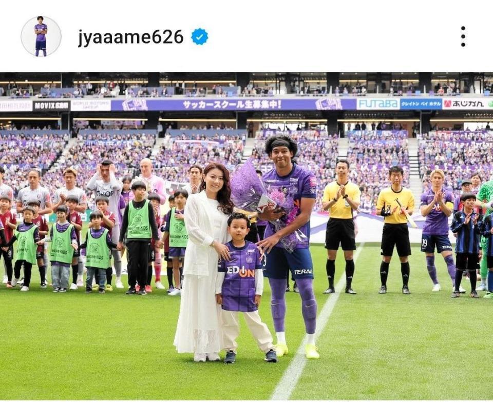 　ジャーメインのインスタグラム（＠ｊｙａａａｍｅ６２６）から