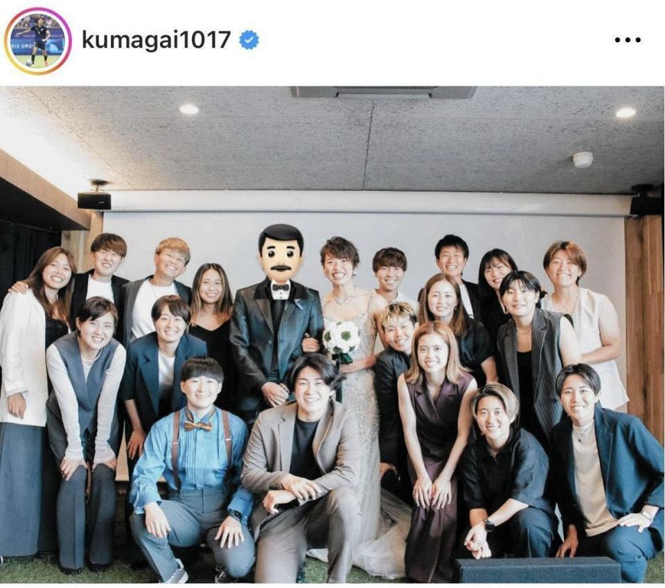 　熊谷紗希のインスタグラム＠ｋｕｍａｇａｉ１０１７より