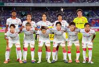 　横浜Ｍ戦に臨む名古屋イレブン