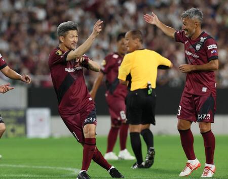 三浦知良が古巣・神戸のレジェンズマッチで５８歳初ゴール　ＰＫでキレッキレ！！カズダンス