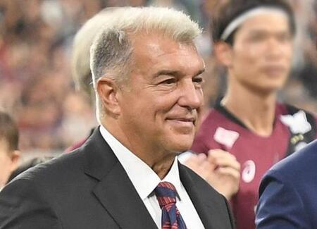 楽天、バルセロナのスポンサー再開か　ラポルタ会長「ミキタニはツアーで日本へ行くために決定的な形で関わった」