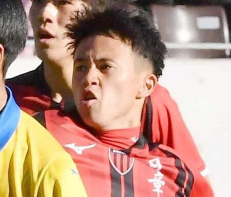 　日章学園時代の高岡伶颯＝２４年１２月