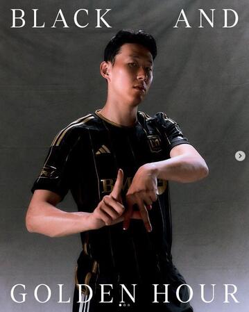 　ロサンゼルスＦＣの公式インスタグラム＠ｌａｆｃより　孫興民がトットナムからＬＡＦＣへ移籍を発表