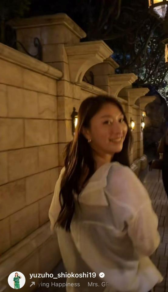 塩越柚歩インスタグラム（ｙｕｚｕｈｏ＿ｓｈｉｏｋｏｓｈｉ１９）リール動画より