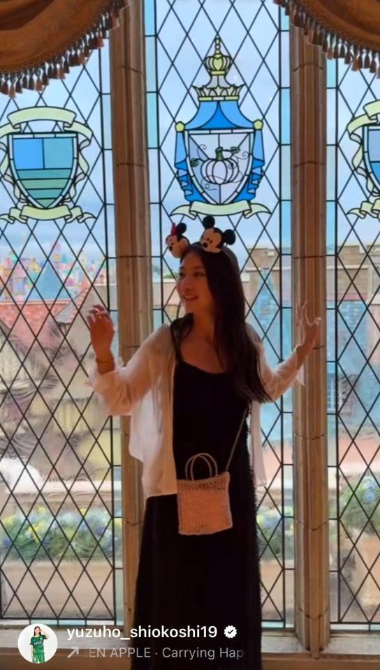 塩越柚歩インスタグラム（ｙｕｚｕｈｏ＿ｓｈｉｏｋｏｓｈｉ１９）リール動画より