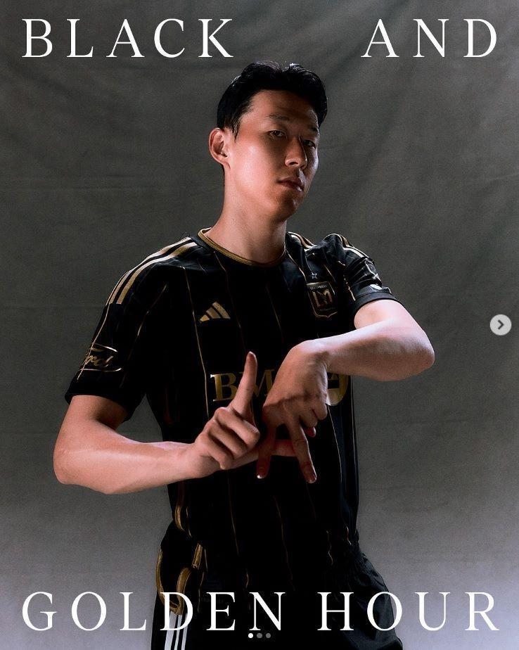 　ロサンゼルスＦＣの公式インスタグラム＠ｌａｆｃより　孫興民がトットナムからＬＡＦＣへ移籍を発表