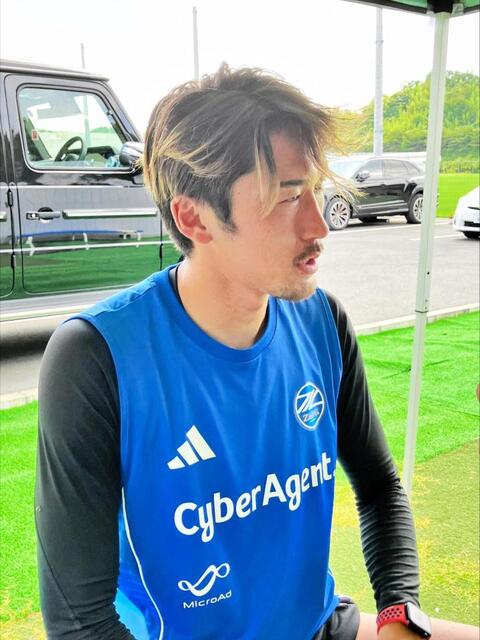 　神戸との古巣戦へ思いを語った町田のＤＦ菊池流帆