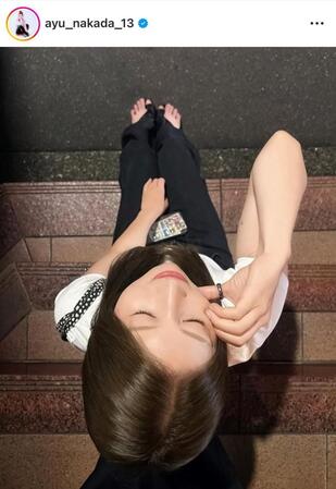 　仲田歩夢インスタグラム（ａｙｕ＿ｎａｋａｄａ＿１３）より