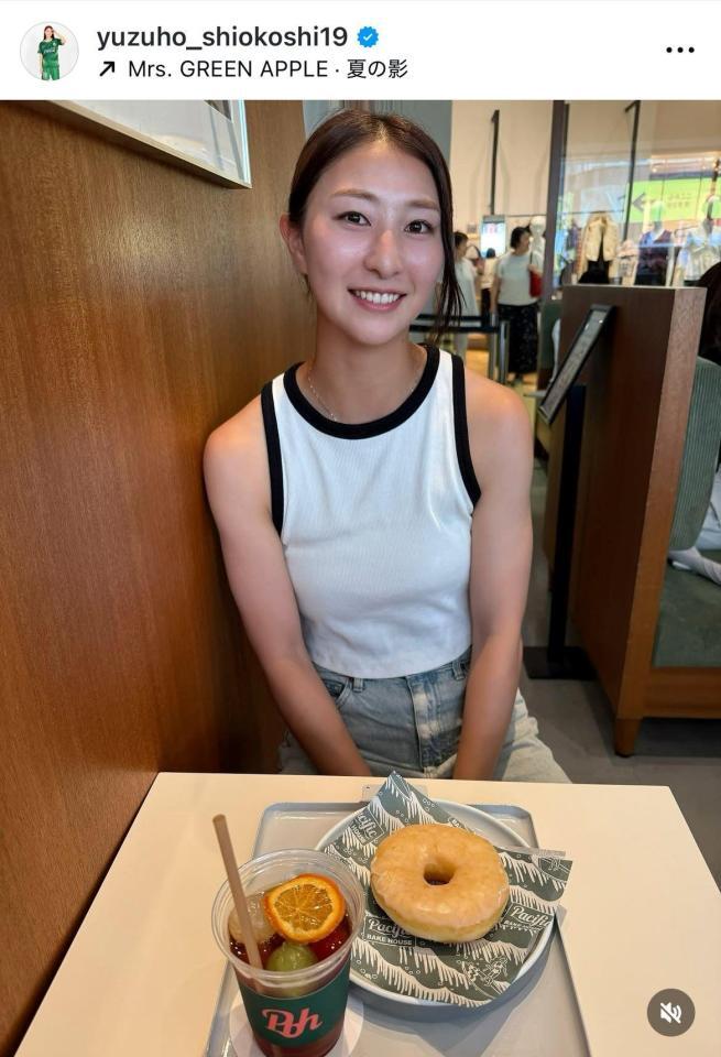 　塩越柚歩インスタグラム（ｙｕｚｕｈｏ＿ｓｈｉｏｋｏｓｈｉ１９）より