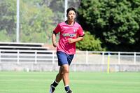 　Ｃ大阪に加入した久保瑛史（セレッソ大阪提供）