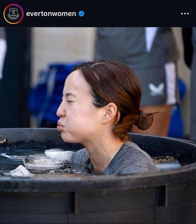 エバートンのインスタグラム（ｅｖｅｒｔｏｎｗｏｍｅｎ）より