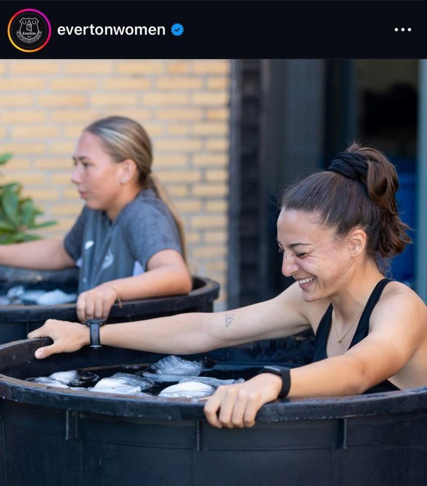 エバートンのインスタグラム（ｅｖｅｒｔｏｎｗｏｍｅｎ）より